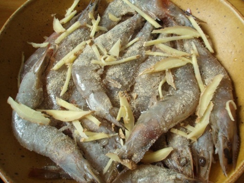 剁椒蒸虾