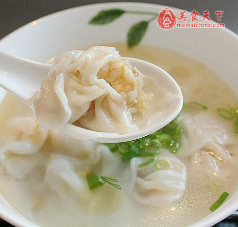 鲜肉虾仁馄饨