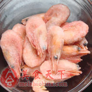 北极虾番茄肉酱批萨