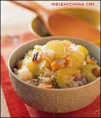 美食中国美食图片·美食厨房·糕点小吃·西芹咸鱼饭 - meishichina.com