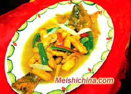 藏式咖喱鱼·美食中国图片-meishichina.com