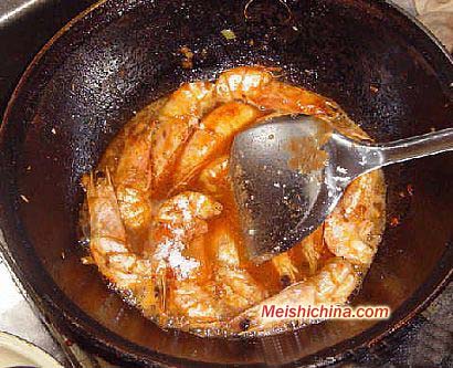 两吃大虾详细做法·美食中国图片-meishichina.com
