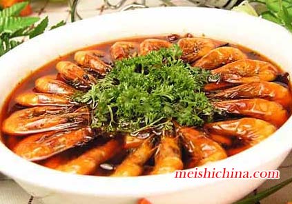 香辣盆盆虾的做法·美食中国图片-meishichina.com