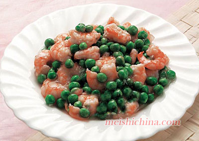 翡翠虾仁的做法·美食中国图片-meishichina.com