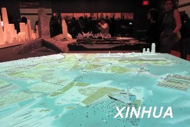 纽约展出城市海岸建设新方案应对海平面上升（4）(图)