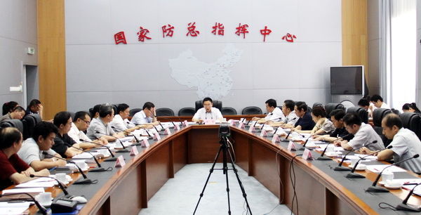 陈雷主持国家防总防汛会商会安排部署防汛抗洪防灾减灾工作