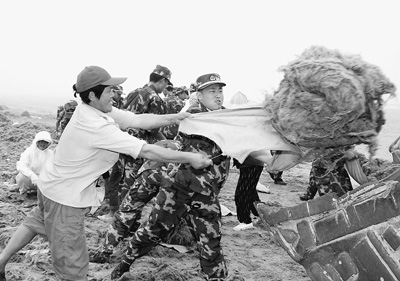 携手战浒苔(图)