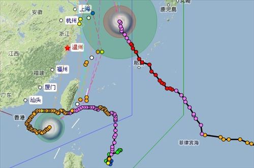 台风天秤最新消息：将二次登陆台湾 屏东已开始降雨
