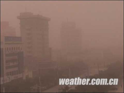 今年最强沙尘暴：范围广强度强影响大