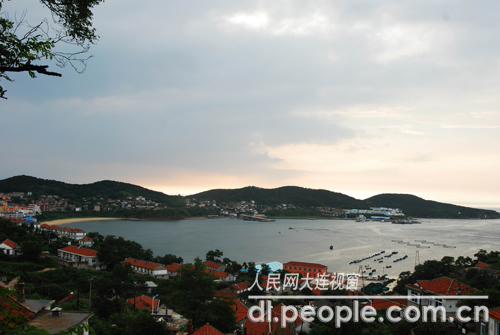 俯瞰獐子岛，暗香浮动月黄昏
