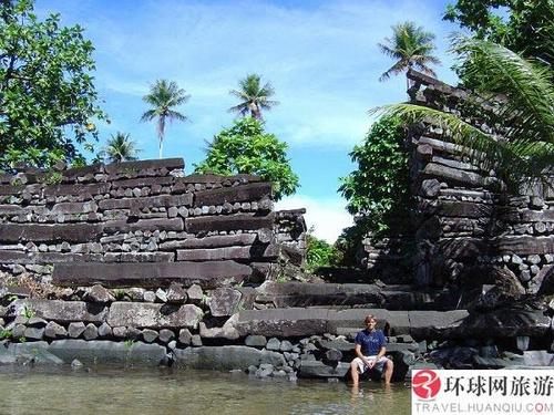 兰马多(Nan Madol)的废城遗址