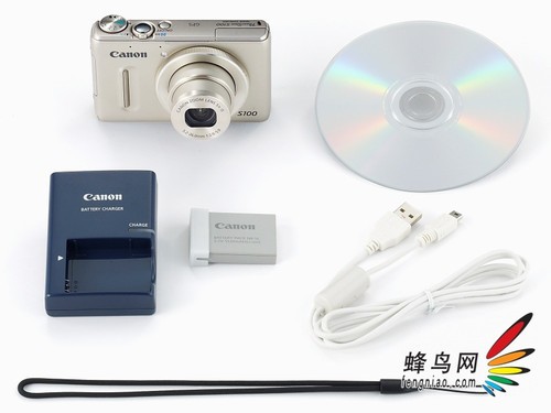 佳能宣布PowerShot S100高端DC下月上市