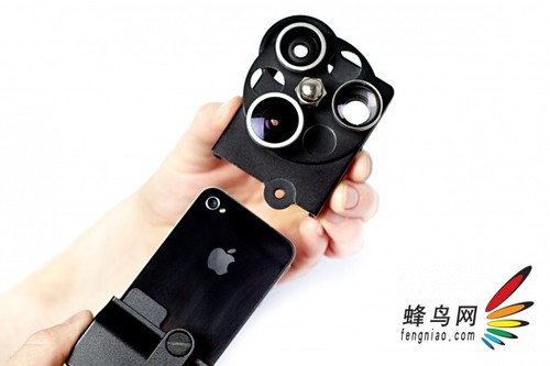 旋转式更换镜头 iPhone新款拍摄配件登场