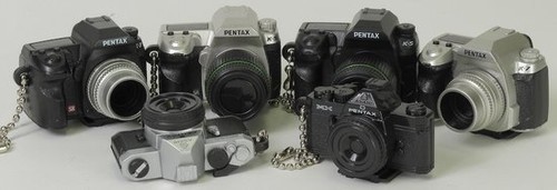 皆为热卖机型 宾得新款单反扭蛋玩具登场