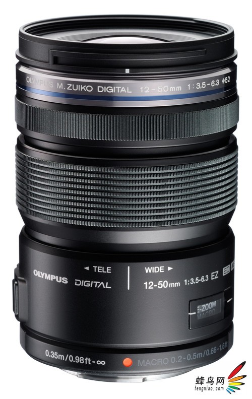 奥林巴斯M. ED12-50mm EZ镜头国内发布 