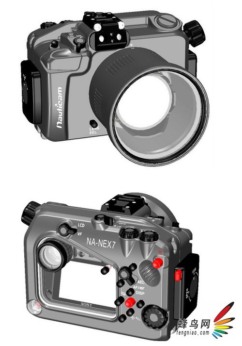 深度达百米 Nauticam推出NEX-7防水外壳