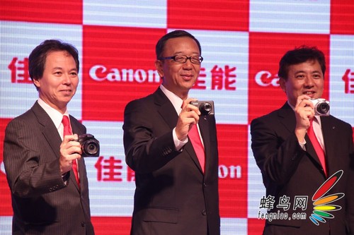 佳能秋季五款数码相机新品亮相上海