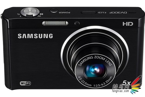 三星发布内置无线的双屏DC新产品DV300F