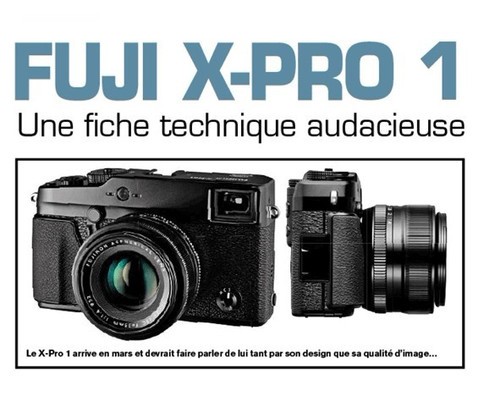 富士高端单电新品X-Pro1谍照及信息泄露