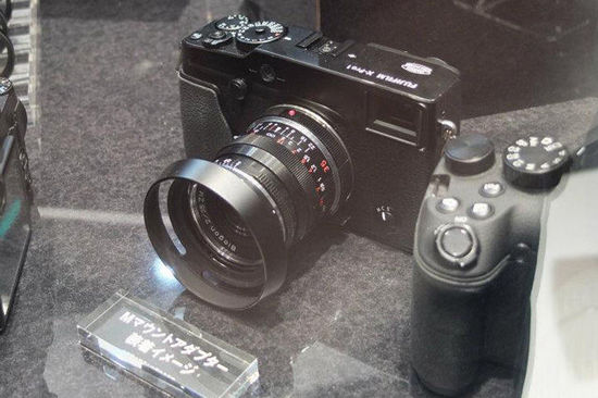『CP+』富士展示X-Pro 1徕卡M卡口转接环