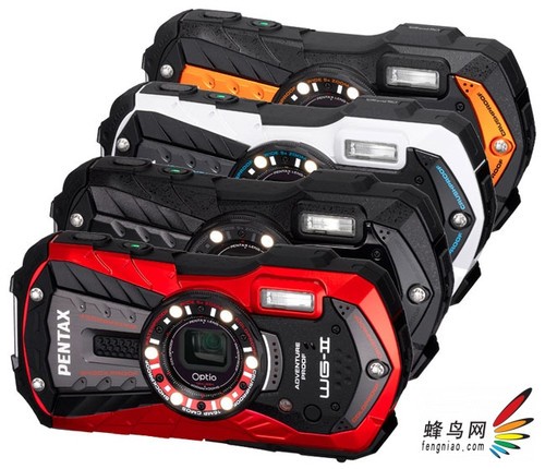 宾得发布三防数码相机新产品Optio WG-2
