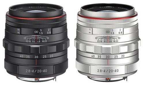 扫街头 宾得发布20-40mm F2.8-4ED新镜(N）