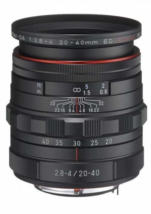 扫街头 宾得发布20-40mm F2.8-4ED新镜(N）