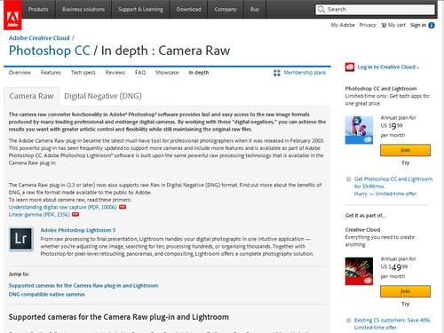 支持索尼A7 Camera Raw 8.3插件发布（N）