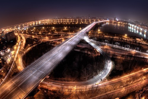 不一样的夜景
