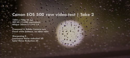 50D起死回生 ML固件RAW视频高感打败5D2