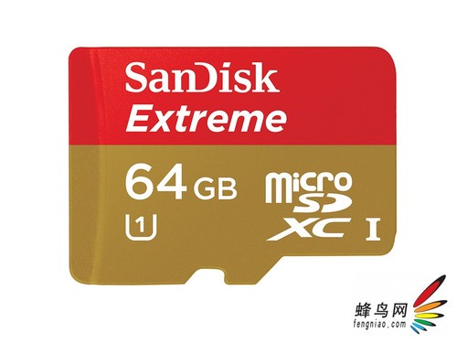 闪迪发布极致高速64GB MicroSDXC存储卡