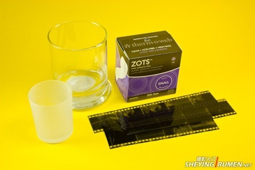简单3步教你DIY胶片蜡烛相片杯