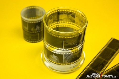 简单3步教你DIY胶片蜡烛相片杯
