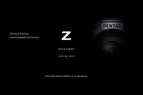 性能强劲 网传宾得中幅相机新品型号为Z