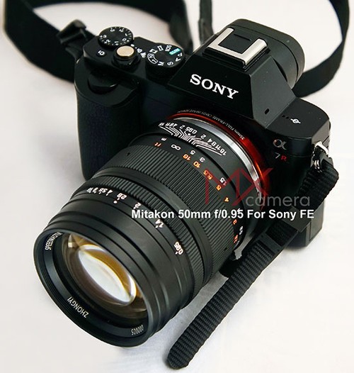 或将发布 沈阳中一50mm F0.95头再现谍照