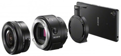 APS-C画幅镜头后盖机 索尼发布QX1等新品