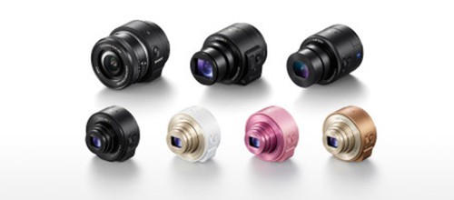 APS-C画幅镜头后盖机 索尼发布QX1等新品