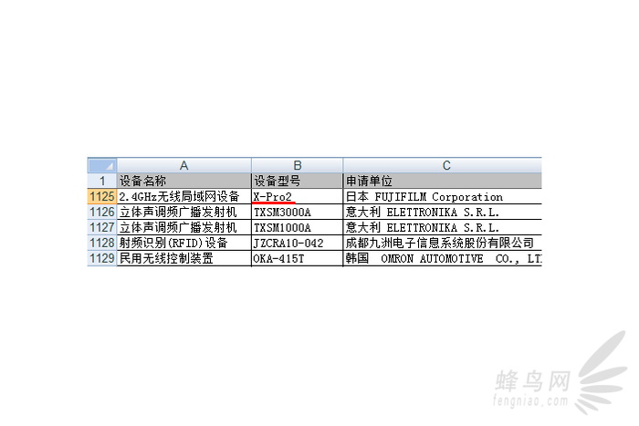 中国工信部注册 富士新机X-Pro2即将上市