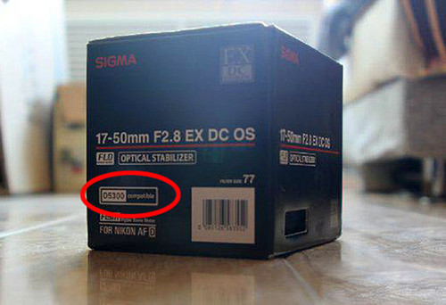 适马尼康卡口镜头产品包装盒更迭通知