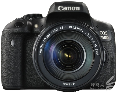 高像素新锐入门单反 佳能EOS 750D到货