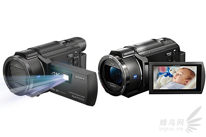 5轴防抖护驾 索尼发布两款4K数码摄像机