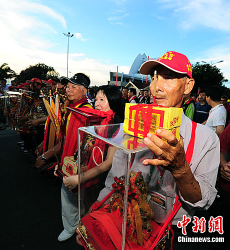 百家台湾妈祖宫庙分身回祖庙