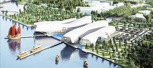 国家海洋博物馆建筑方案获未来项目总年度大奖（图）