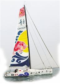 郭川完成奇幻漂流昨驾驶青岛号荣归