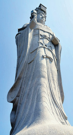 马祖巨石妈祖神像申请吉尼斯世界纪录认证
