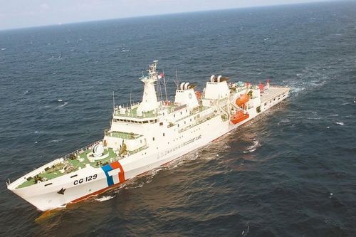 台军两艘最大海巡新舰下月进行海上实弹射击（图）
