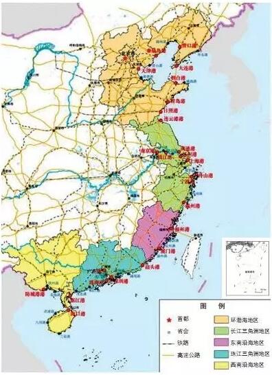 中国沿海港口发展现状